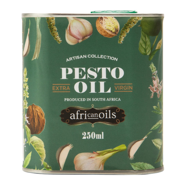 African Oils Extra Virgin Pesto Olive Oil, 250ml