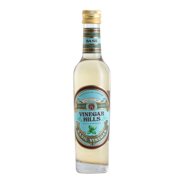 African Oils Vinegar Hills Basil Balsamic Vinegar, 250ml