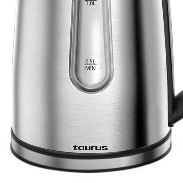 Taurus 360 Degree Cordless Stainless Steel Kettle, 1L detail