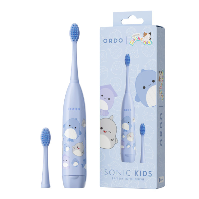 Ordo Sonic Kids Squishmallows Samir Battery Toothbrush