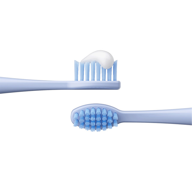 Ordo Sonic Kids Brush Heads for Squishmallows Samir Battery Toothbrush, Pack of 2 detail