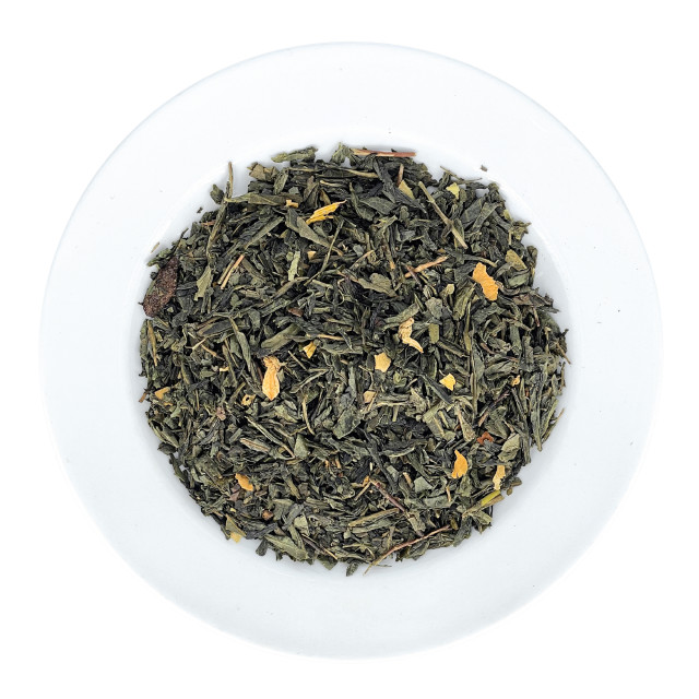 Nigiro Sakura Flavoured Loose Leaf Green Tea, 100g detail