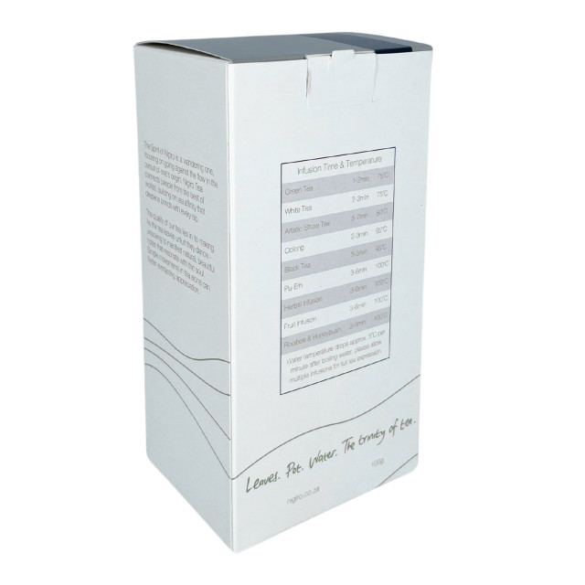 Nigiro Tanzania Organic Loose Leaf Black Tea, 100g angle