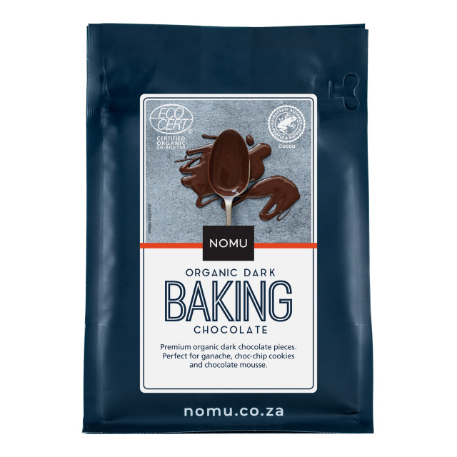 NOMU Organic Dark Baking Chocolate - 200g