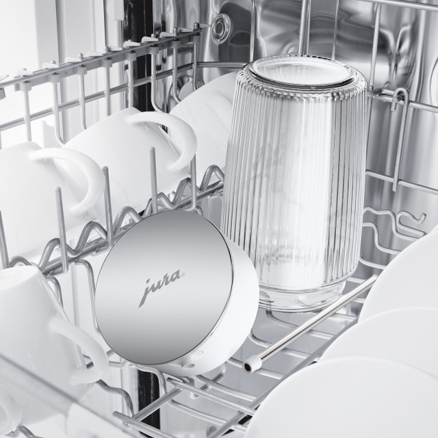 Jura Milk Carafe, 500ml in a dishwasher