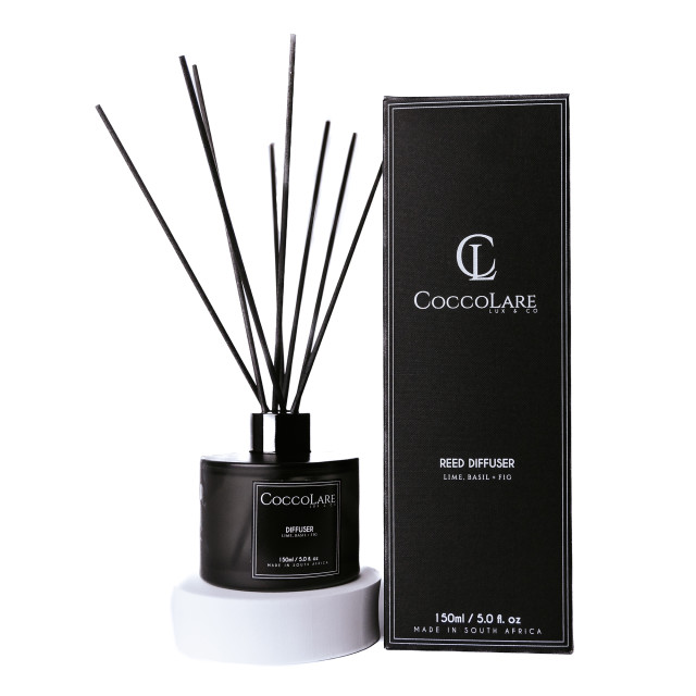 Coccolare Lux & Co Lime, Basil & Fig Diffuser, 150ml