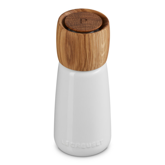 Le Creuset Top Grind Pepper Mill, 270ml - White