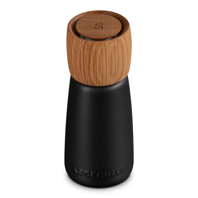 Le Creuset Top Grind Salt Mill, 270ml - Matte Black