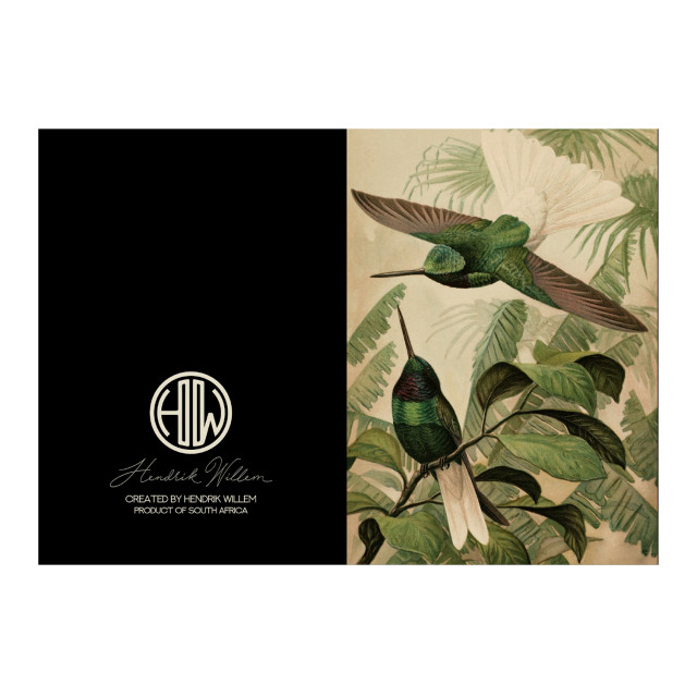 Hendrik Willem Black Collection Cards, Set of 10 detail