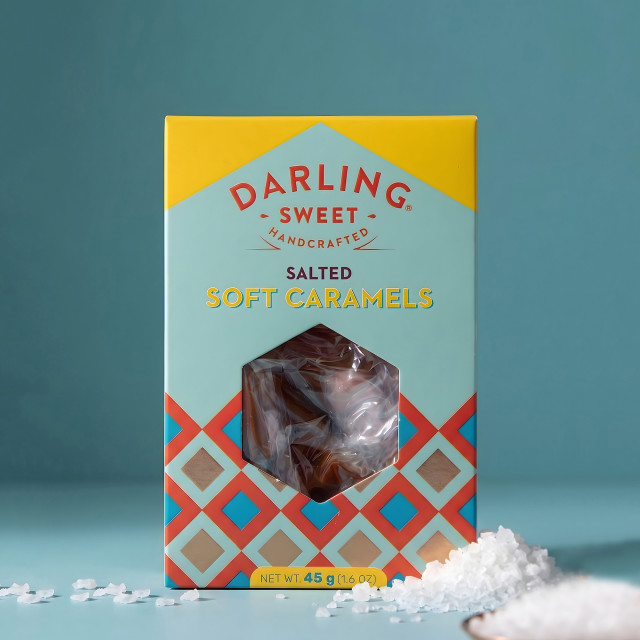 Darling Sweet Salted Soft Caramels, 45g