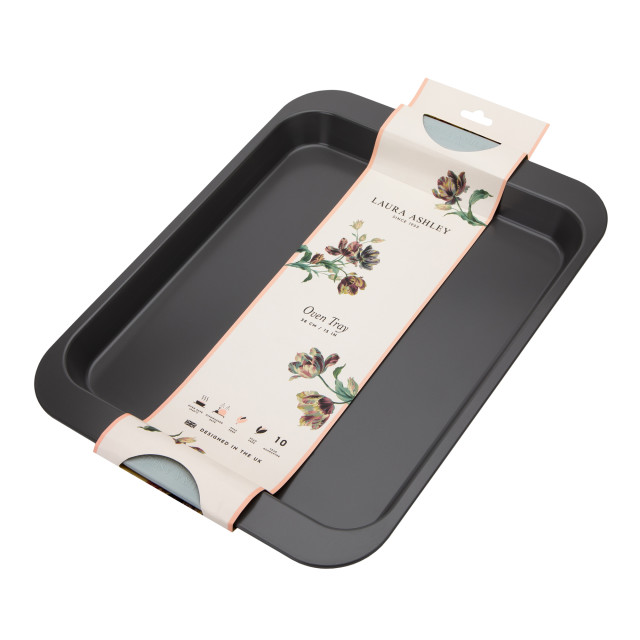 Laura Ashley Non-Stick Carbon Steel Oven Tray - 38cm packaging