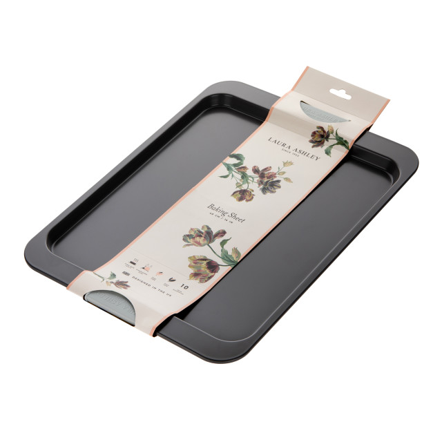Laura Ashley Non-Stick Carbon Steel Baking Sheet, 40cm packaging