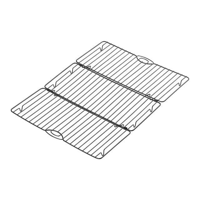 Tala Non-Stick Foldable Rectangular Cooling Rack angle