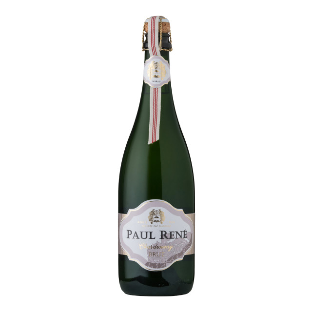 Paul Rene Chardonnay Brut Mï¿½thode Cap Classique 2020, 750ml