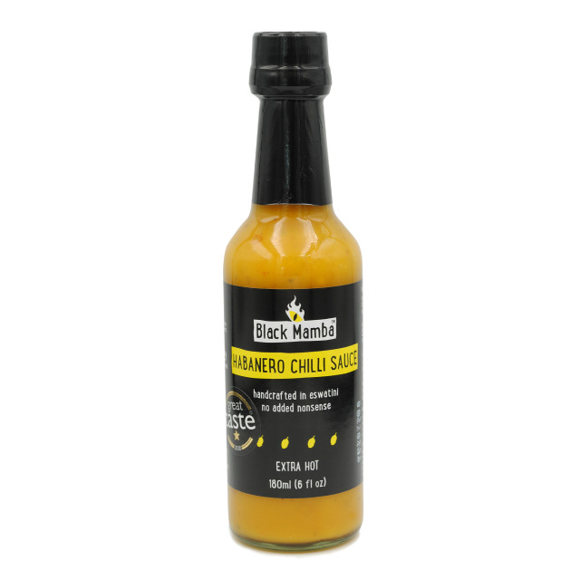 Black Mamba Foods Habanero Chilli Sauce, 180ml