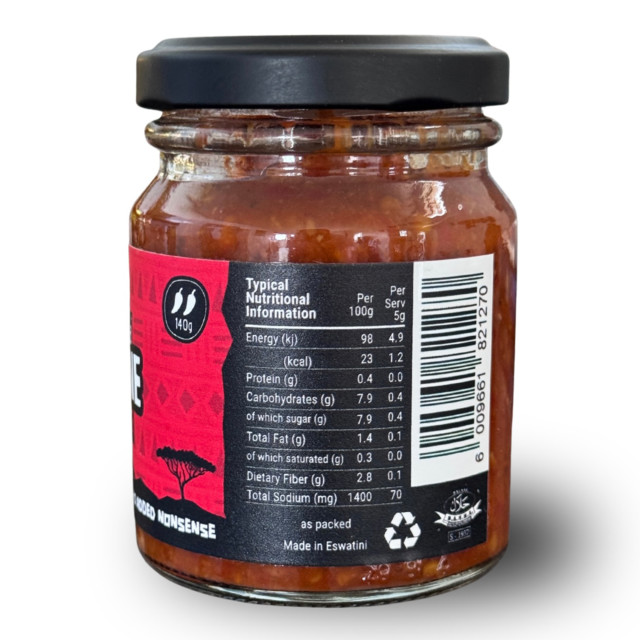 Black Mamba Foods Cayenne Chilli Paste, 140g angle