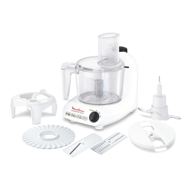 Moulinex Masterchef 2000 Food Processor, 500W with attachments that are included