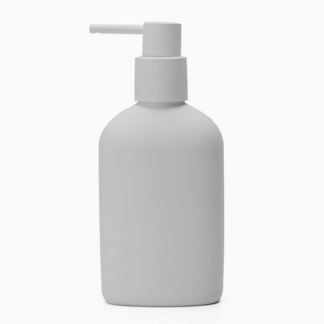 Thread Office Matte White Soap Dispenser - Front View