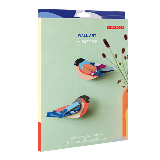 Studio ROOF Finches Wall Art packaging
