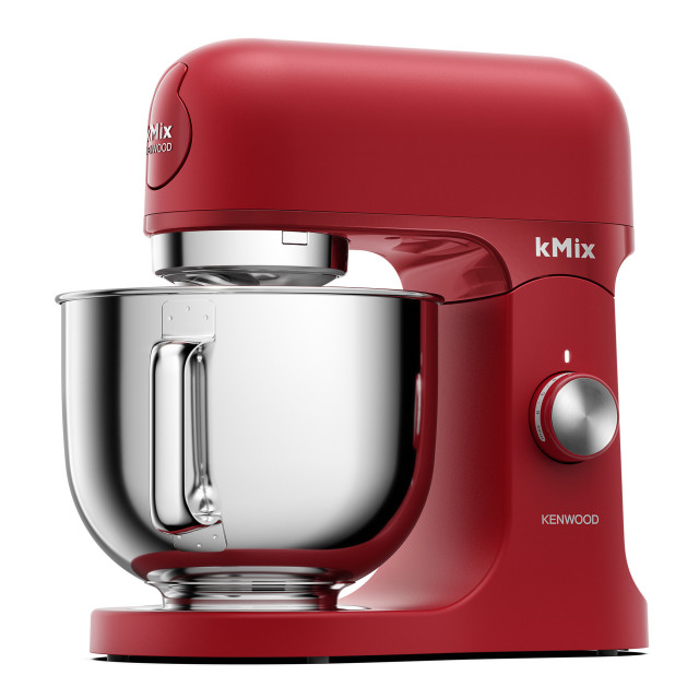 Kenwood Matte kMix Stand Mixer, 5L - Red angle