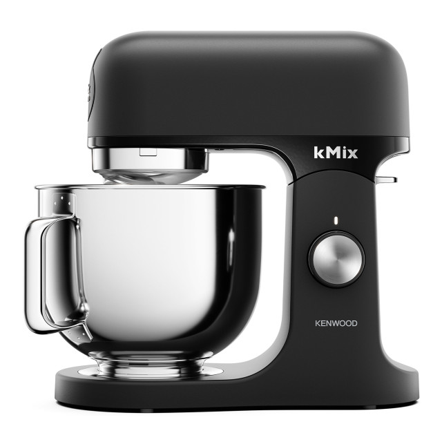 Kenwood Matte kMix Stand Mixer, 5L - Black angle