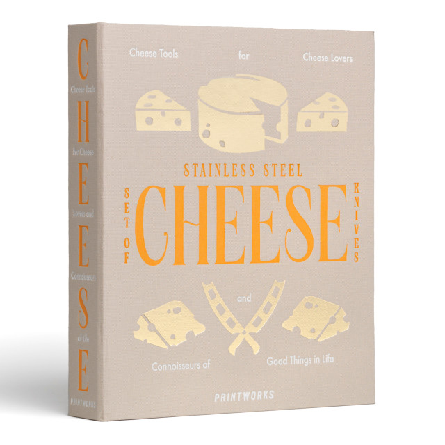 Printworks The Essentials Cheese Tools Set packaging