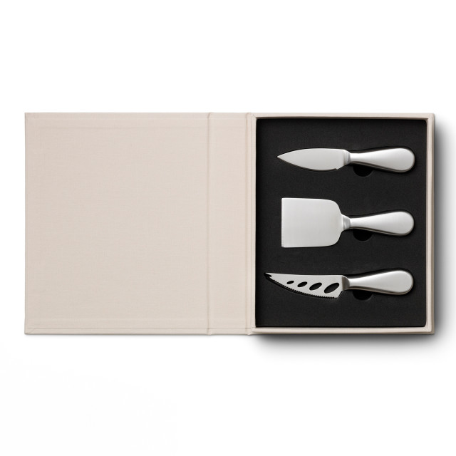 Printworks The Essentials Cheese Tools Set detail in the box