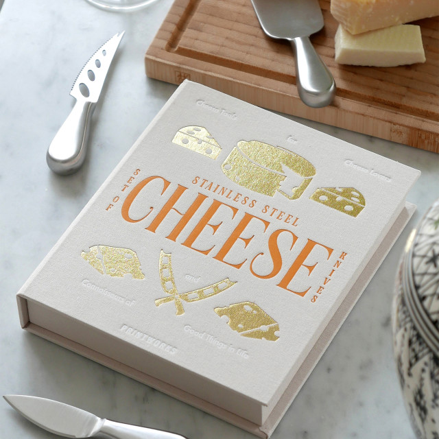 Printworks The Essentials Cheese Tools Set on the table