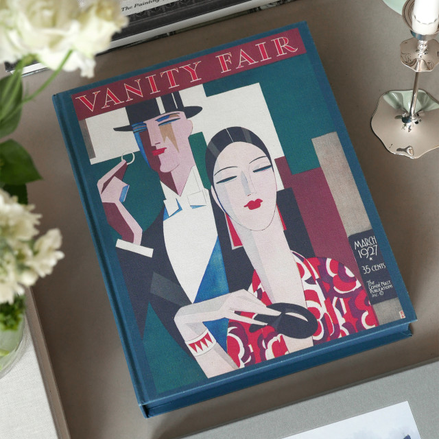 Printworks Vanity Fair March 1927 Cover Photo Album on the table