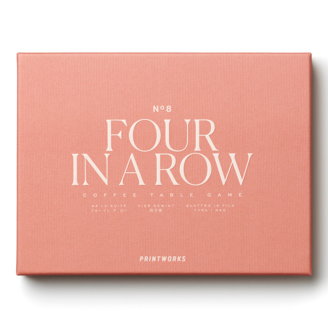 Printworks Classic Pink Four In A Row packaging
