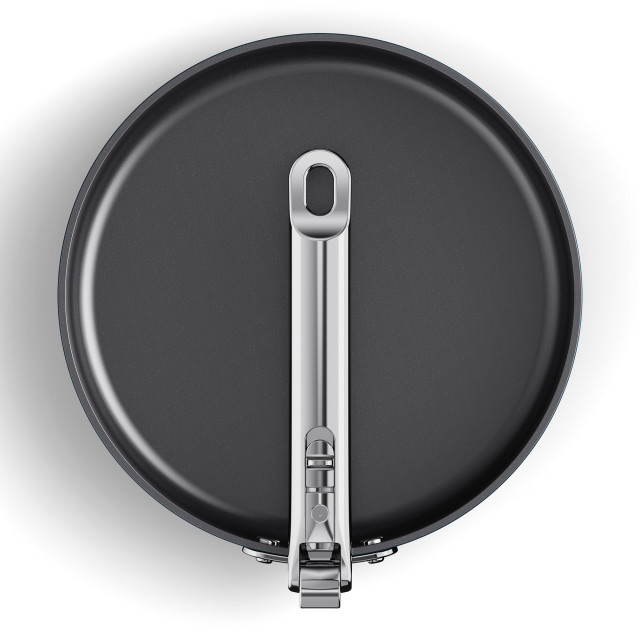 Joseph Joseph Space Ceramic Non-Stick Frying Pan with Folding Handle - 24cm angle