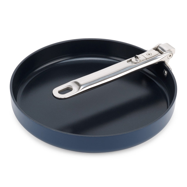 Joseph Joseph Space Ceramic Non-Stick Frying Pan with Folding Handle - 24cm angle