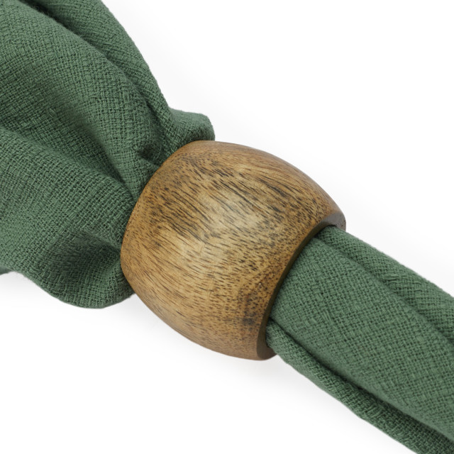 Humble & Mash Napkin Rings, Set of 4 - Natural
