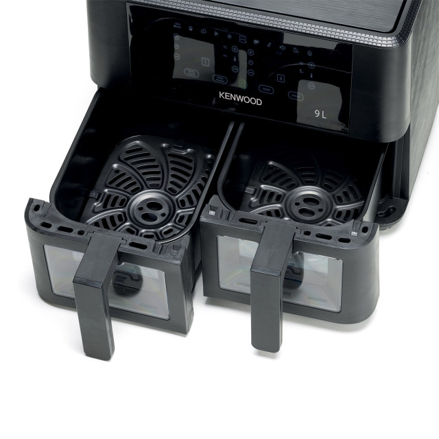 Kenwood Dual Basket Airfryer with Clearcook Window, 9L detail