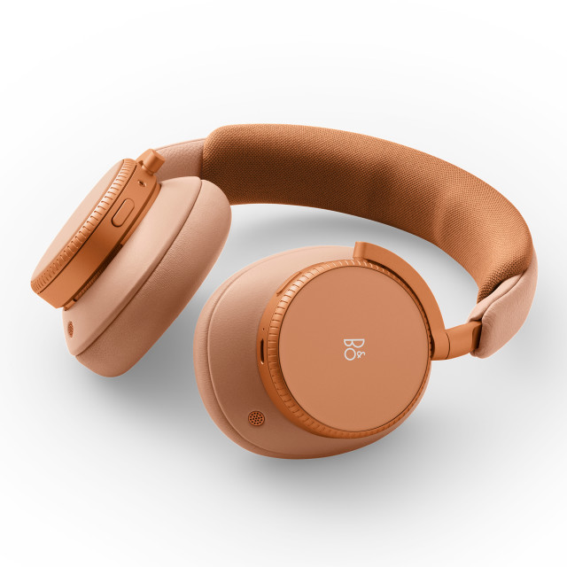 Bang & Olufsen H100 Beoplay Noise Cancelling Headphones - Sunset Apricot angle