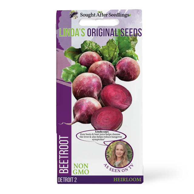 Linda's Seeds Detroit 2 Beetroot Seeds