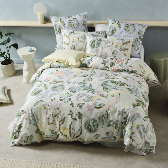Linen House Sonia Duvet Cover Set - Queen