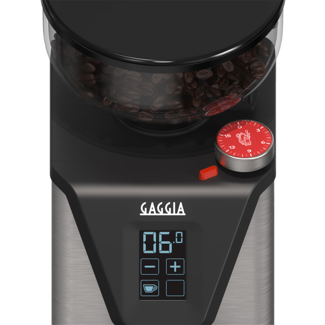 Gaggia MDF55 Espresso and Coffee Grinder detail