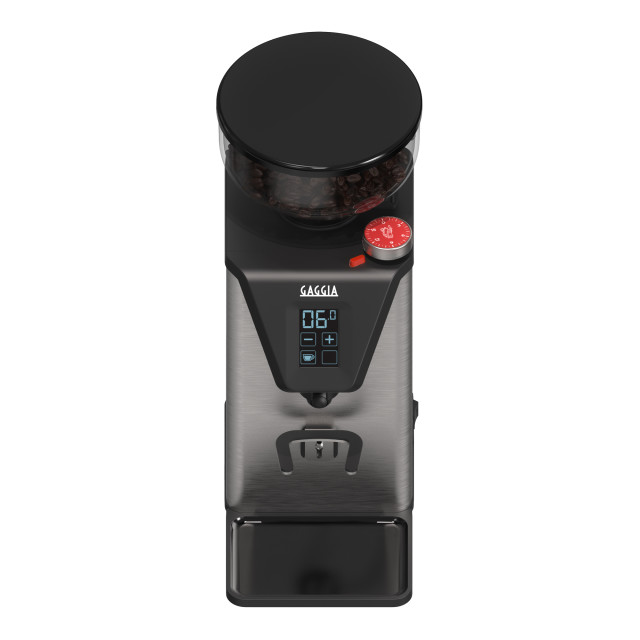 Gaggia MDF55 Espresso and Coffee Grinder angle