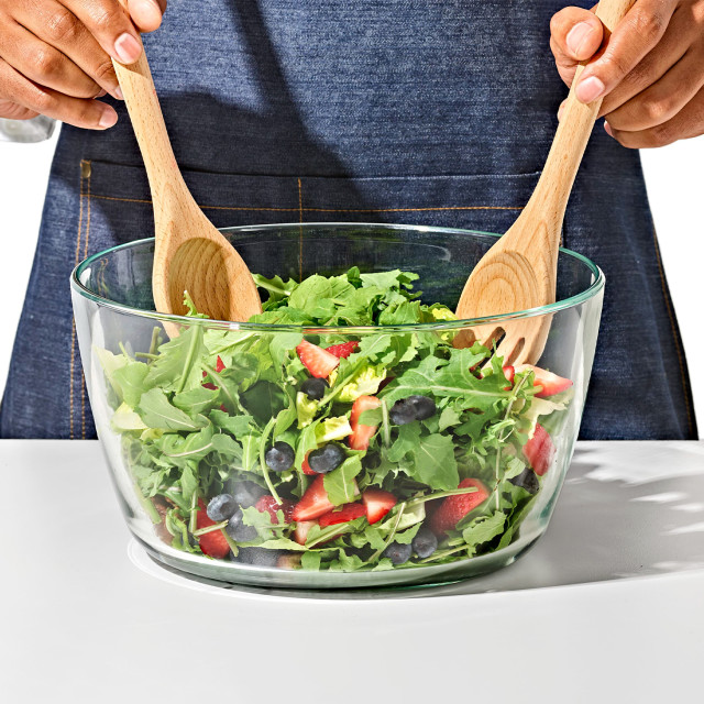 OXO Beechwood Salad Servers, Set of 2
