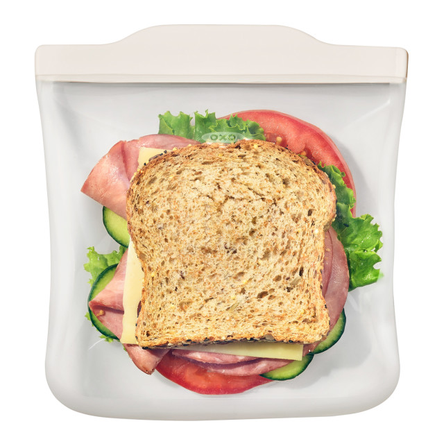 OXO Good Grips Silicone Sandwich Bag - 828ml angle