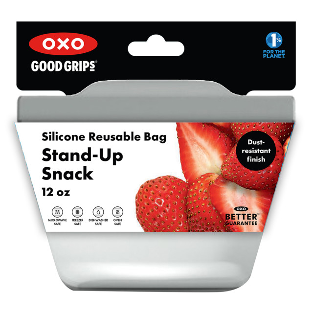 OXO Good Grips Silicone Stand Up Reusable Bag - 335ml