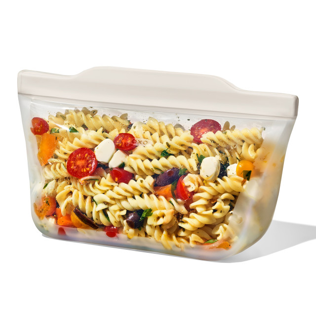 OXO Good Grips Silicone Stand Up Reusable Bag - 946ml angle