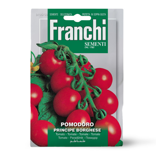 Franchi Sementi Seeds Principe Borghese Tomato Seeds, 1.5g