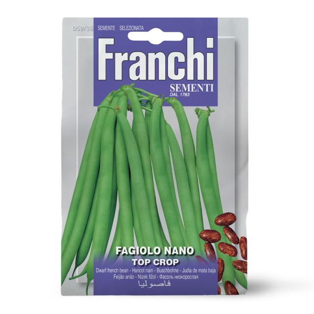 Franchi Sementi Seeds Top Crop Bean Seeds, 50g