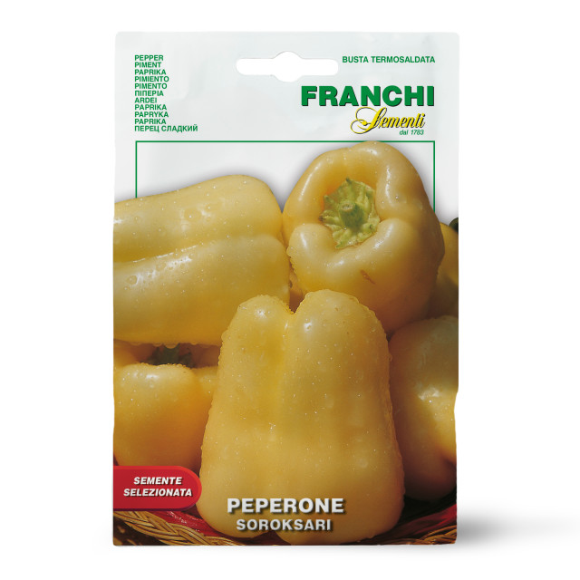 Franchi Sementi Seeds Soroksari Sweet Pepper Seeds, 1g