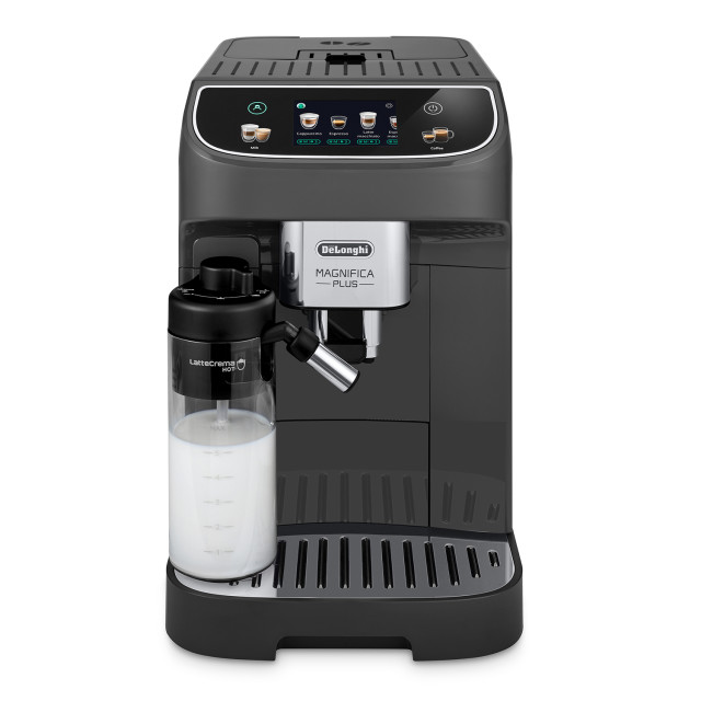 DeLonghi Magnifica Plus Bean to Cup Coffee Machine with Integrated Milk System angle