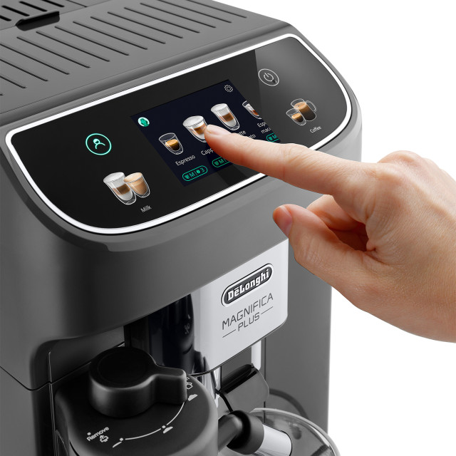 DeLonghi Magnifica Plus Bean to Cup Coffee Machine with Integrated Milk System detail