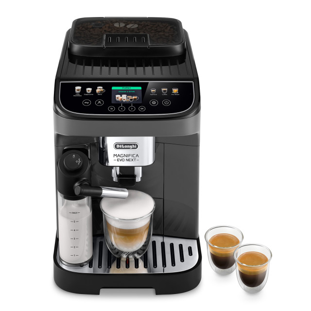 DeLonghi Magnifica Evo Next Bean to Cup Coffee Machine angle