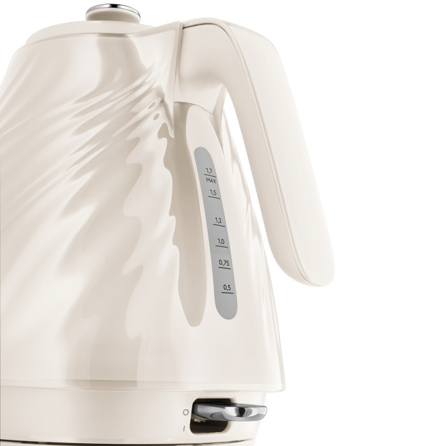 DeLonghi Ballerina Cordless Kettle, 1.7L - Marble White detail